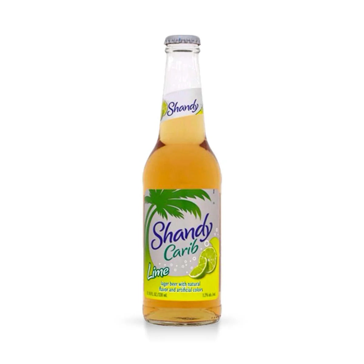 Shandy Carib Lime, 12oz (12 Pack)
